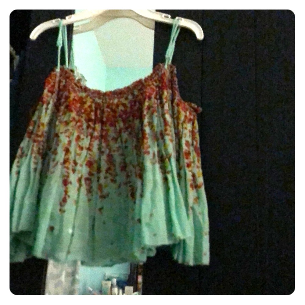 NWOT FREE PEOPLE BOHO SHIRT